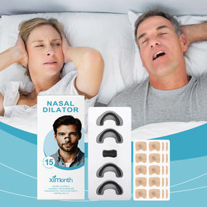Kit de démarrage de dilatateurs respiratoires nasaux Boost Oxygen Améliorer la qualité du sommeil Bandes de bouchon de ronflement extra fortes pour la peau - Product Image 6