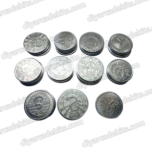 เหรียญโลหะลายผึ้งยี่ห้อ Shuangkuai สำหรับเครื่องล้างรถแบบหยอดเหรียญ ขนาด 25x25 มม.  สั่งซื้อขั้นต่ำน้อย - Product Image 3