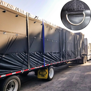 Rideau industriel enduit en <span class=keywords><strong>PVC</strong></span> de couverture du camion 900gsm avec antistatique et occultant pour le transport - Product Image 4