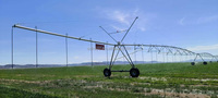 Systèmes d'irrigation agricole à pivot central avec machine de pulvérisation axiale à vendre