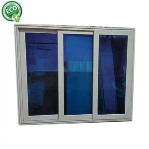 Fenêtre coulissante horizontale moderne à trois rails en alliage d'aluminium avec double vitrage et cadre blanc, conforme aux normes NFRC américaines - Product Image 4