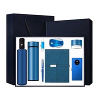 Gadgets intelligents 2025, haut-parleur pour ordinateur portable, parapluie automatique, stylo, souris, gourde isotherme, clé USB 16 Go, ensemble cadeau 8 en 1