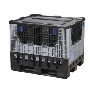 Grote Bulk Zware Stapelbare Opvouwbare <span class=keywords><strong>Container</strong></span> Logistiek Transport Bulk Plastic Pallet Box/Bak Voor Opslag - Product Image 1