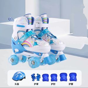 Nuevos Patines de Ruedas Dobles de PU con Malla para Niños Pequeños y Bebés, Niños y Niñas Principiantes, Venta Directa - Product Image 2