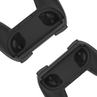Lucky Fox - Empuñaduras Ergonómicas Antideslizantes Inalámbricas para Controlador ABS para 2 con Recorte de Precisión