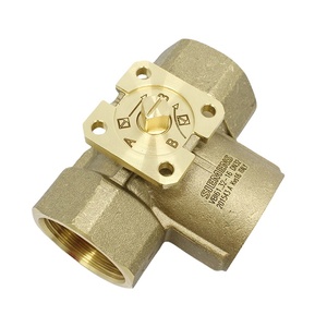 Válvulas de Bola de Latón de <span class=keywords><strong>3</strong></span> Vías VBI6125 VBI61.40 con Conexiones Roscadas PN40 <span class=keywords><strong>SIEMENS</strong></span> para Cierre de Plantas de Calefacción, Ventilación y Aire Acondicionado - Product Image 1