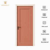 Portes intérieures en panneaux de mélamine pour maisons, appartements et hôtels