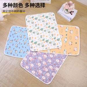 Tapis en latex imprimé pour animaux de compagnie, rectangulaire, respirant, rafraîchissant, pour chien et chat, coussin de couchage d'été - Product Image 3