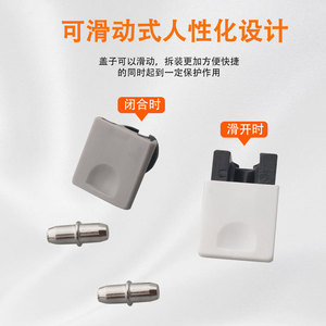 <b>Sliding</b> Cover Plate Support <b>Plastic</b> Cabinet Shelf Holder Durable Furniture Hardware For Wardrobe And Cabinet Use - Product Image 5