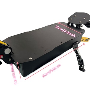 Châssis de scooter électrique robuste 60V 72V avec pneu de 13 pouces, roulement à billes, absorption des chocs, structure pliable, qualité fiable - Product Image 6