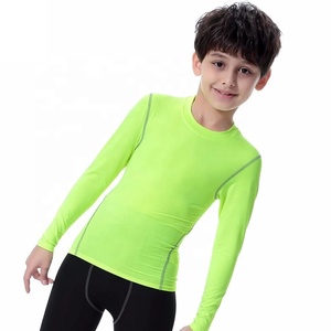 Tùy Chỉnh Cậu Bé Của Nén Áo Sơ Mi Dài Tay Áo Áo Thun Tập Thể Dục Tops Rashguard Tập Thể Dục Trẻ Em Thể Thao T Áo Sơ Mi Trẻ Em Phòng Tập Thể Dục Áo Sơ Mi Train - Product Image 2