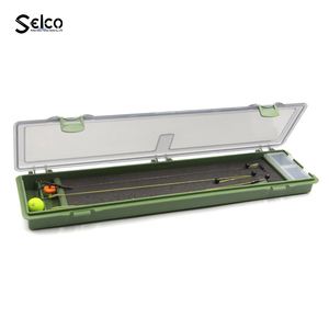 SELCO 13.5 *3.5 *1.7INCHES Carp Plastic Fishing Accessories <strong>Tackle</strong> <strong>Box</strong> Stiff Hair Rig Board Rig <strong>Box</strong> Wallet Rig Storage <strong>Box</strong> - Product Image 2