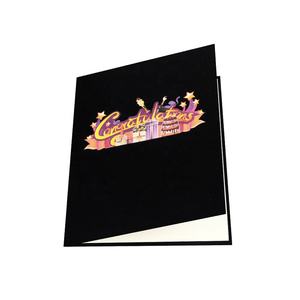 Félicitez le thème 3D Pop Up carte de voeux papier Art cadeau cartes d'<span class=keywords><strong>invitation</strong></span> ensemble pour les félicitations <span class=keywords><strong>retraite</strong></span> Promotion remise des diplômes fête - Product Image 5