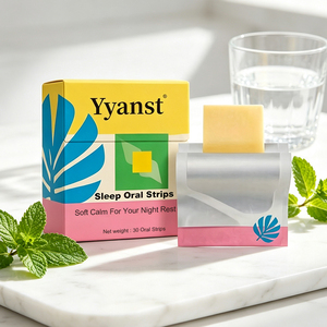 Yyanst Tiras Orales de Disolución Rápida, Película Oral Portátil para el Descanso Nocturno, Suplemento Dietético Diario para Adultos, 30 Tiras - Product Image 5