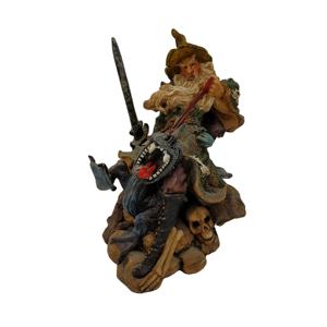 Figuras <span class=keywords><strong>de</strong></span> Brujas, Estatua <span class=keywords><strong>de</strong></span> Mago y Adorno <span class=keywords><strong>de</strong></span> Hada Gótica, Regalos <span class=keywords><strong>de</strong></span> Resina Personalizados, Animal Artificial para Decoración del Hogar Wicca y Halloween - Product Image 2
