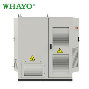 Gabinete <span class=keywords><strong>de</strong></span> Almacenamiento <span class=keywords><strong>de</strong></span> Energía Conectado a la Red con Refrigeración Líquida Whayo <span class=keywords><strong>de</strong></span> 241 kWh, 110 kW, 400 V, Trifásico para <span class=keywords><strong>Europa</strong></span>, Desplazamiento <span class=keywords><strong>de</strong></span> Pico <span class=keywords><strong>de</strong></span> Consumo, Inversor Growatt - Product Image 1