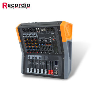 Console de <span class=keywords><strong>mixage</strong></span> professionnelle quatre canaux GAX-EP4, amplificateur intégré en métal actif de 600 watts - Product Image 1