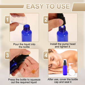 Botella de Plástico PET Rosa Brillante de 50 ml Personalizada para Limpiador Facial con Cabeza Dosificadora para Envasado de Cosméticos - Product Image 4