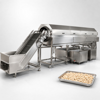 Commerciële noten-, groente- en fruitwasmachine met roterende trommel, aardappelwasmachine