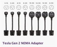 Nouvel adaptateur Tesla Motors 10-30 Nema Gen 2 32A pour connecteur intelligent mobile