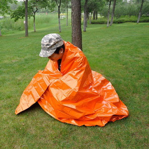 अनुकूलित थर्मल अंतरिक्ष कंबल एल्यूमीनियम पन्नी आपातकालीन कंबल खरीद एजेंट + - Product Image 2