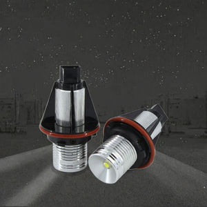 BESTOEM Ampoules LED Angel Eyes Canbus sans erreur, bleues, 5W, neuves pour E39/E53/E60/E61/E62/E63/E64/E65/E66/E87 - Product Image 3