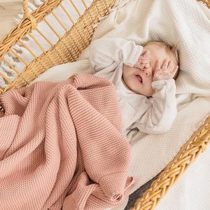 Unisex 100% cotton siêu mềm <span class=keywords><strong>Crochet</strong></span> dệt kim bé chăn hiện đại phong cách Châu Âu với rắn hoạt hình sọc lễ hội mô hình - Product Image 2