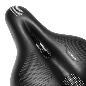 RTS Atacado Bicicleta Assento Espuma Macia Ampla PU Couro Confortável Ciclismo Sela - Product Image 6
