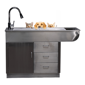 IN-PL01 Stainless Steel Pet <b>Table</b> Pet Hospital Operating <b>Table</b> Veterinary Surgical Multifunctional Disposal Examination <b>Table</b> - Product Image 3