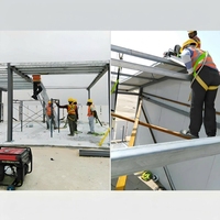 Maison Modulaire Démontable Économique à Montage Rapide pour Bureaux Préfabriqués en Gros pour Projets de Construction à Grande Échelle