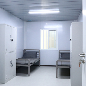 Ultra hızlı kurulum ayrılabilir konteyner konut İnşaatı Site yurt uygun maliyetli çelik yapı hızlı yapı evi - Product Image 4