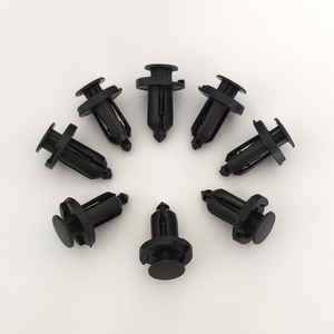 Attaches à pression en plastique 8 mm pour garnitures de carrosserie, clips pour réparation de pare-chocs et ailes - Product Image 1