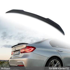 สปอยเลอร์หลังคาร์บอนไฟเบอร์ทรง CS สำหรับรถยนต์ BMW ซีรีส์ 4 F32 คูเป้ ปี 2013-2019 - Product Image 1