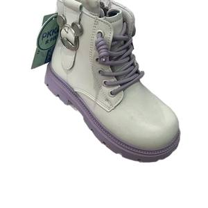 Bottes <span class=keywords><strong>Chelsea</strong></span> pour garçons 2025 automne nouvelle mode enfants confortables sans lacet solide antidérapant à semelles épaisses bottes de carrière de bureau courtes - Product Image 5