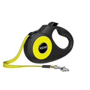 XCHO-correa retráctil para perro, cinta reflectante de plomo para perros de 5m, con logotipo OEM disponible, 3m /5m - Product Image 1
