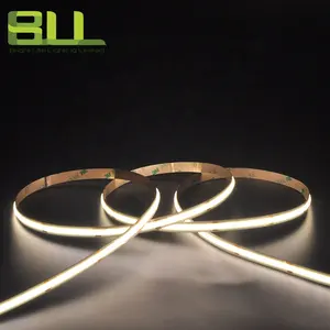 Cob led strip lampu 480led pita fleksibel, dapat dipotong 2700k 3000k 4000k 6500k 24v untuk dekorasi aktivitas festival