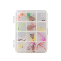 Kit de 8/12 mouches artificielles mixtes pour la pêche à la mouche sèche, leurres bioniques papillons, hameçons de pêche, ensemble d'appâts insectes artificiels, leurres à pêche