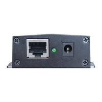 Adaptador de inyector de CC de un solo puerto de 15,4 W con 2 puertos RJ45 y entrada de CC para dispositivos PoE Solución de alimentación a través de Ethernet de alta eficiencia