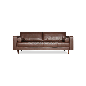 Factory Custom <b>Hotel</b> Lobby Chesterfield <b>Sofas</b> 4-Seater Velvet Deep Tufted Metal Legs Modern Commercial Living Room Furniture - Product Image 4
