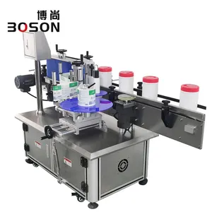 Factory Direct Sale Automatic Rolling Type Labeling Machine For Plastic Round Square Bottles