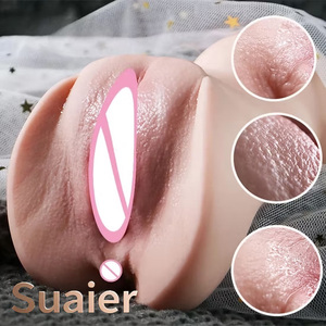 כוס מאוננת רכה לגברים SUAIER 3D עם וגינה מלאכותית ריאליסטית, צעצוע מין לגברים, כלי מין. - Product Image 2