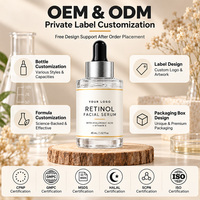 Sérum Visage Anti-Âge et Anti-Rides, Raffermissant, Éclaircissant et Hydratant, 45 ml, Marque Privée OEM en Gros pour Soins de la Peau