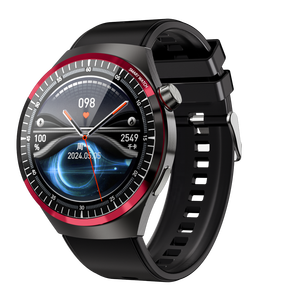 2024 mới sk39 thép không gỉ Smartwatch la bàn không thấm nước IP67 theo dõi sức khỏe BT cuộc gọi 3 dây đeo bền smartwatches email - Product Image 3