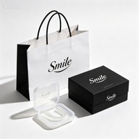 Boîte d'aligneurs orthodontiques personnalisée avec kit d'emballage complet et pochettes de rangement assorties, étui à dents en gros pour clinique dentaire