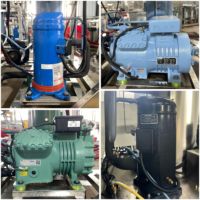 Machine à glaçons tubulaires industrielle Coldsmart, 1 tonne par jour, télécommandée, monophasée, pour la conservation des fruits de mer et des poissons