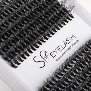 SP EYELASH Silk 3D Effect Fluffy Fans Nouveau Design Kit de <span class=keywords><strong>Cils</strong></span> en Grappes DIY <span class=keywords><strong>Cils</strong></span> Segmentés 20D 30D 40D <span class=keywords><strong>Cils</strong></span> Individuels en Grappes - Product Image 4