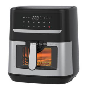 Aifa airfryers 1800W สไตล์ใหม่ 7.5L การไหลเวียนของร้อนอัตโนมัติสมาร์ทไฟฟ้าน้ํามันฟรีเครื่องทอดอากาศเตาอบสแตนเลส 9.5L - Product Image 4