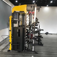 Matériel de sport créatif : Machine de musculation, Power Cage, Smith Machine multifonctionnelle pour la maison et la salle de sport, Smith Machine commerciale
