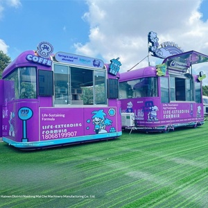 Chiosco Mobile Multifunzionale per Mercato Notturno, Punto Turistico, Strada Commerciale, Carretto per Snack, Bar e Tè - Product Image 2