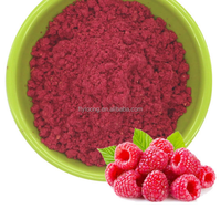 Poudre concentrée de jus de framboise saveur framboise, qualité supérieure, additif alimentaire en poudre de fruits de framboise, produit phare